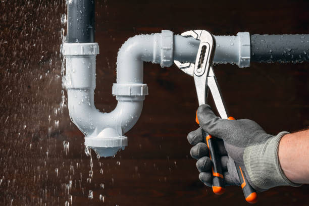 Professional Drain Cleaning technician working in Visalia, CA